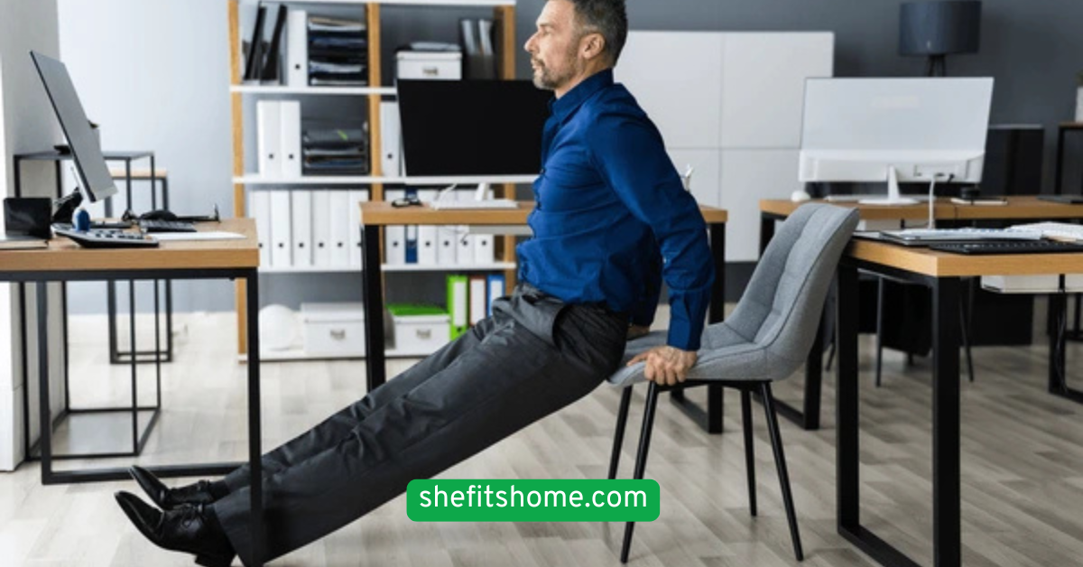 Triceps Dips – Desk or Chair Style