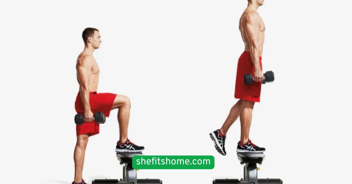 Step-Ups (Using a Bench or Stair)