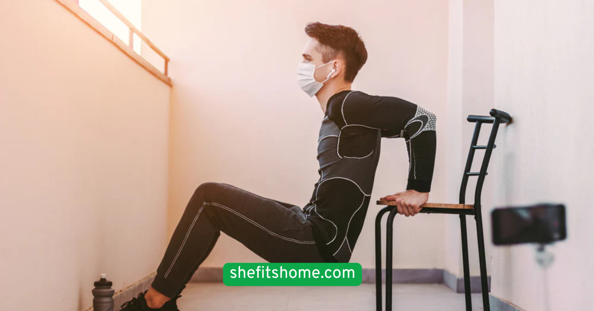 Triceps Dips (Using a Chair)